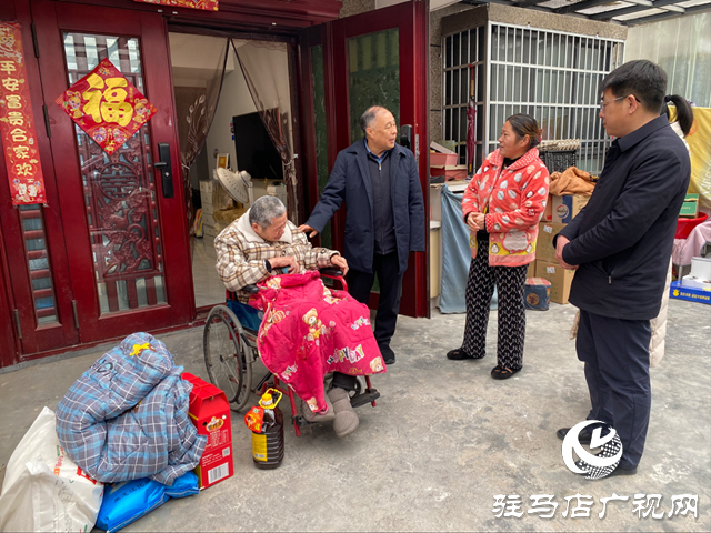 中國殘聯副主席張銀良到平輿縣走訪慰問幫扶戶