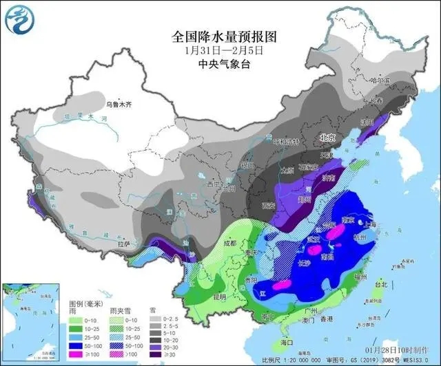 大暴雪覆蓋主要春運交通樞紐城市？河南等5省將出現凍雨！