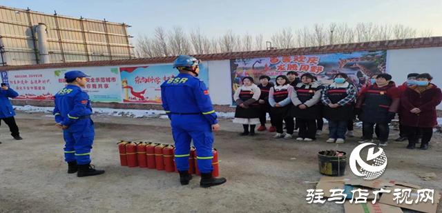 上蔡縣百尺鄉：應急演練鳴警鐘 防范“未燃”筑安全