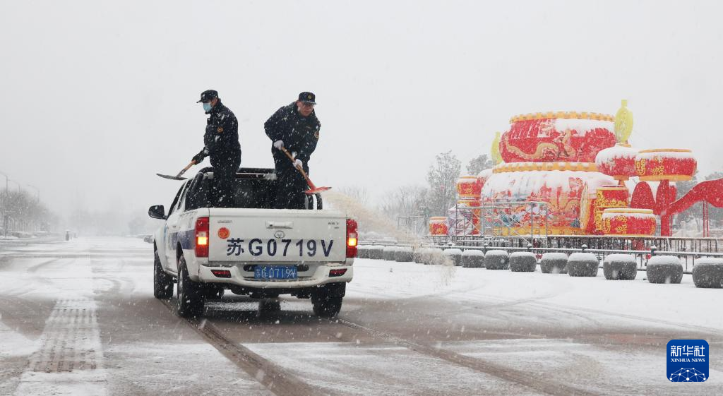 各地積極應對低溫雨雪天氣