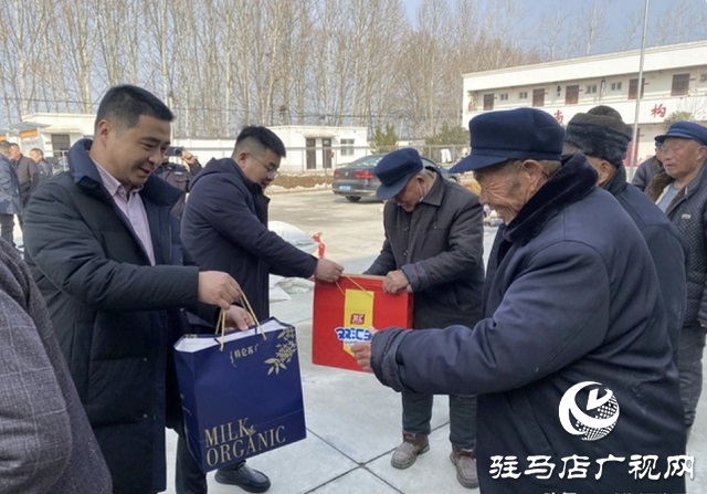 平輿縣李屯鎮開展大年三十“我們的節日·春節”慰問活動