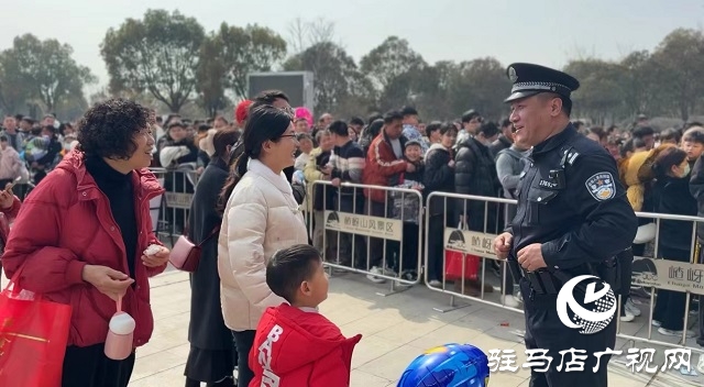 遂平縣公安局：春節期間 確保游客游玩安全