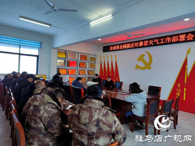 汝南縣金鋪鎮：以“雪”為令齊上陣  聞“雪”而動顯擔當