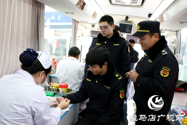 駐馬店經濟開發區城市管理局：無償獻血 溫暖寒冬