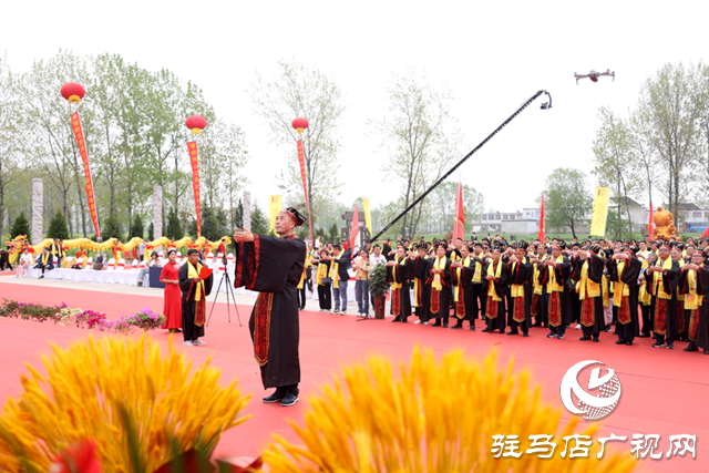 江氏根親文化節暨拜祖大典在正陽縣舉行
