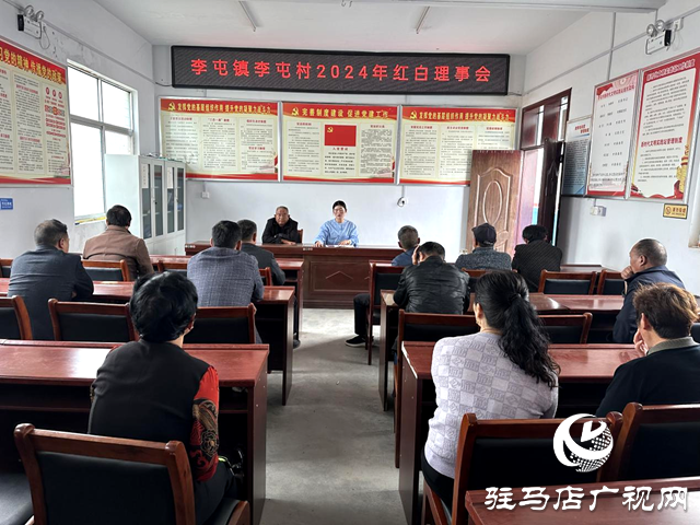 平輿縣李屯鎮：紅白理事會  助推鄉風文明