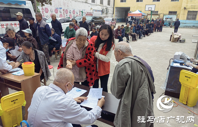 駐馬店經濟開發區關王廟鄉：免費體檢惠鄉親 志愿服務暖人心