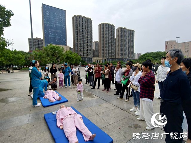 駐馬店中心醫院急診科：傳承急救知識 守護群眾健康
