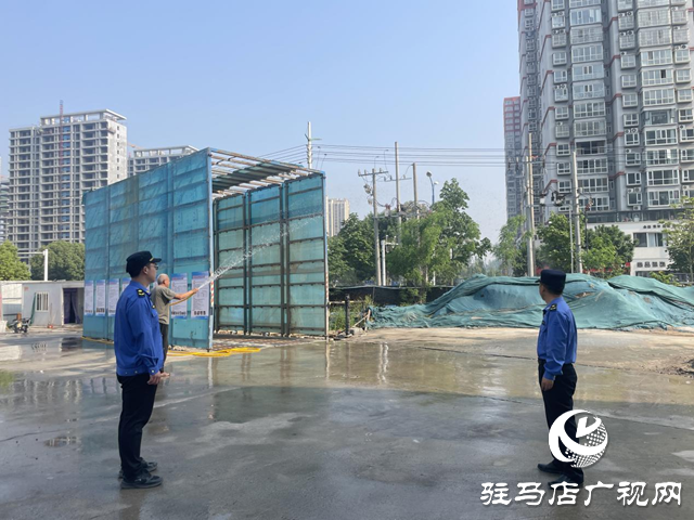 駐馬店經濟開發區城市管理局：治理揚塵污染 共享一方藍天