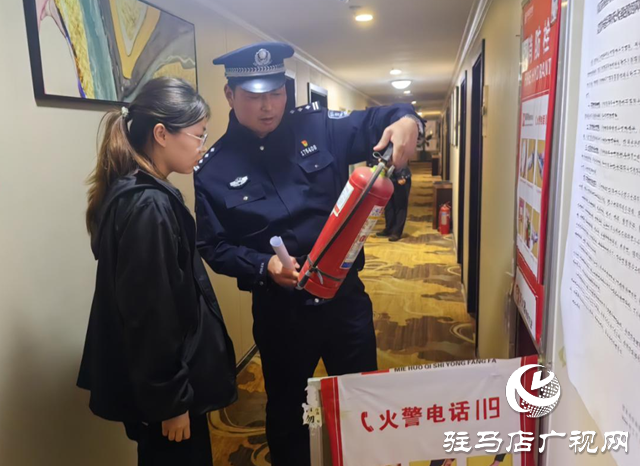 駐馬店市公安局示范區分局開展火災警示宣傳教育月活動