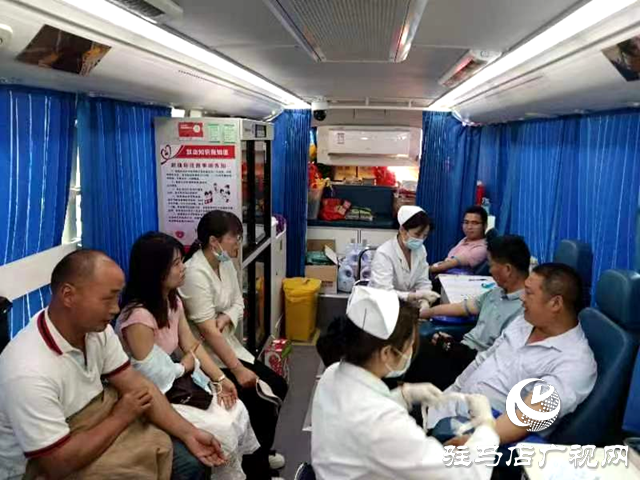 新蔡縣頓崗鄉：代表獻血做表率 傳遞愛心展風采