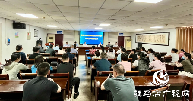 黃淮學院健康數據應用研究所平輿分所落戶平輿縣人民醫院