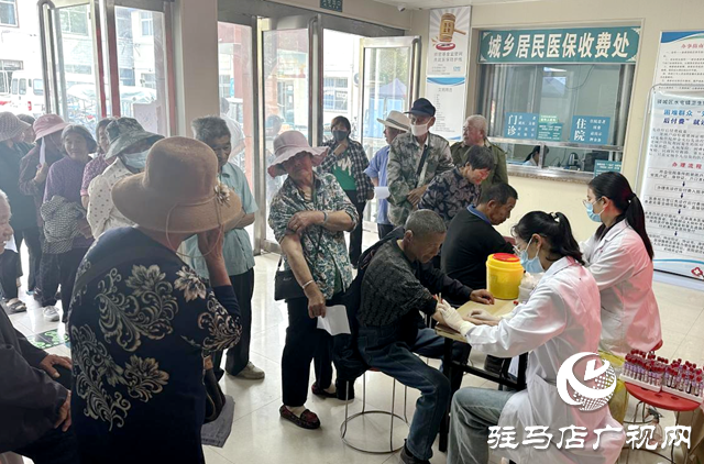 驛城區水屯鎮：公共衛生體檢為老人健康“保駕護航”