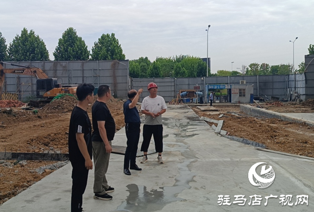 駐馬店經濟開發區金山辦事處開展建筑工地夏季消防安全專項檢查