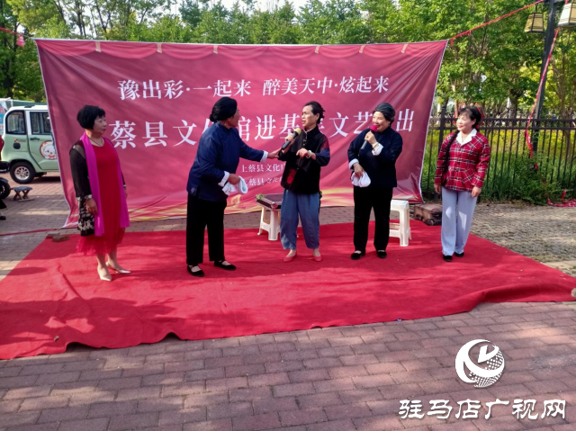 上蔡縣文化館開展河南省文化館服務宣傳周暨第十四個全民藝術普及周活動