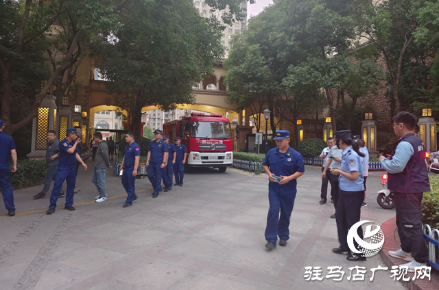 駐馬店經濟開發區金山辦事處開展打通消防“生命通道”專項行動