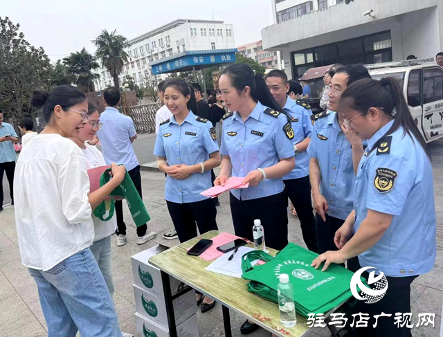 上蔡縣組織開展“六五環境日”宣傳活動
