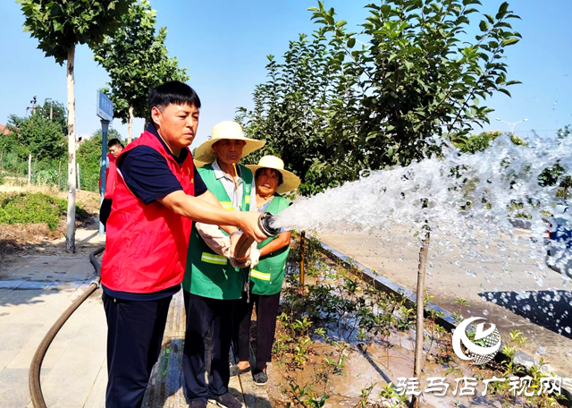 西平縣園林綠化中心積極應對旱情 全力抗旱保綠