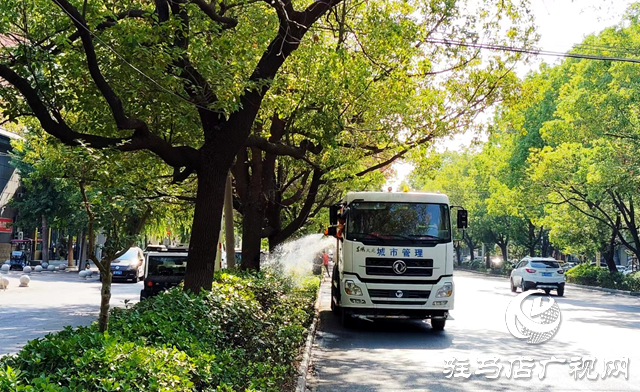 西平縣園林綠化中心積極應對旱情 全力抗旱保綠