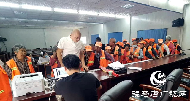 新蔡縣人民醫院為800名環衛工人免費體檢