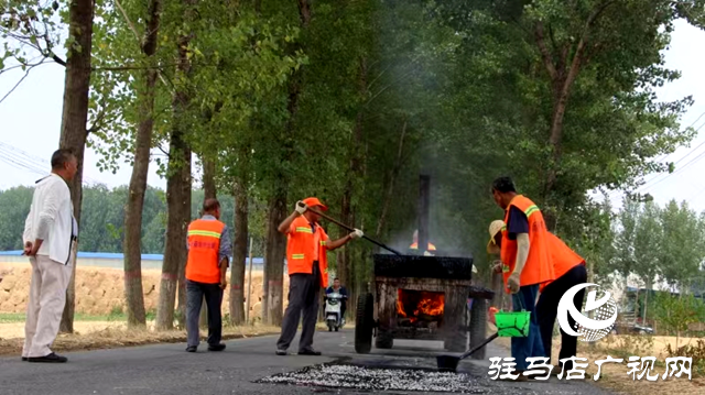 新蔡縣佛閣寺鎮：情系群眾辦實事 維修道路暖人心