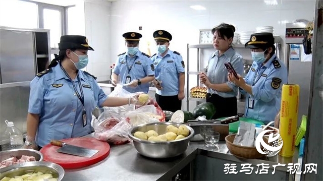 遂平縣市場監管局全力保障食品安全