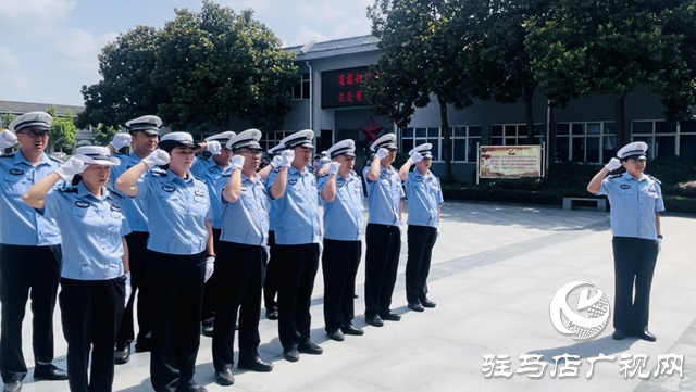 駐馬店市公安局交通管理支隊示范區大隊：傳承革命精神 做合格黨員