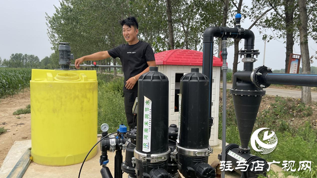 駐馬店：滴灌抗旱潤農田 節水高效保豐收