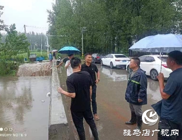 驛城區水屯鎮：人大代表為人民 防汛一線顯擔當