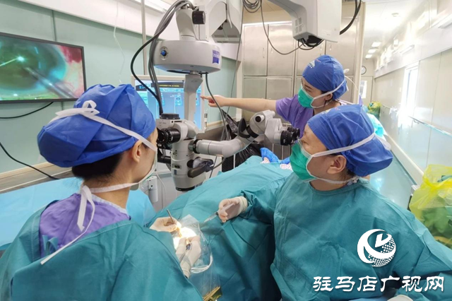 健康快車即將駛離駐馬店 未篩查的白內障患者抓緊來搭“末班車”