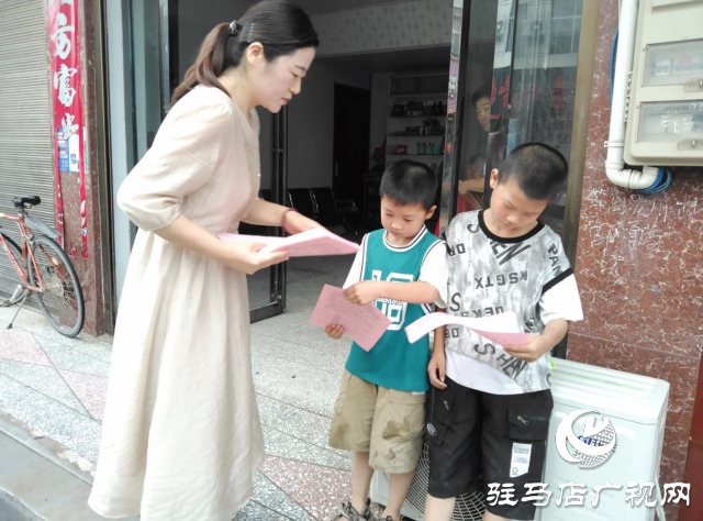 泌陽縣泰山廟鎮開展防溺水宣傳活動