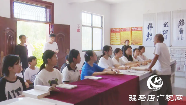 上蔡縣韓寨鎮：退伍老兵講述紅色故事 引領學子賡續紅色血脈