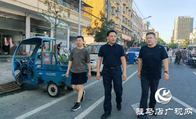 西平縣委書記侯公濤督導文明城市創建工作