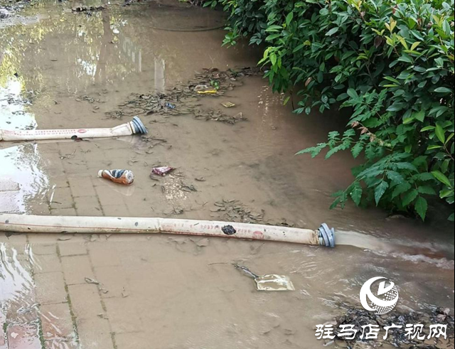 駐馬店經濟開發區數字城管指揮中心：制止工地污水亂排 守護城市環境