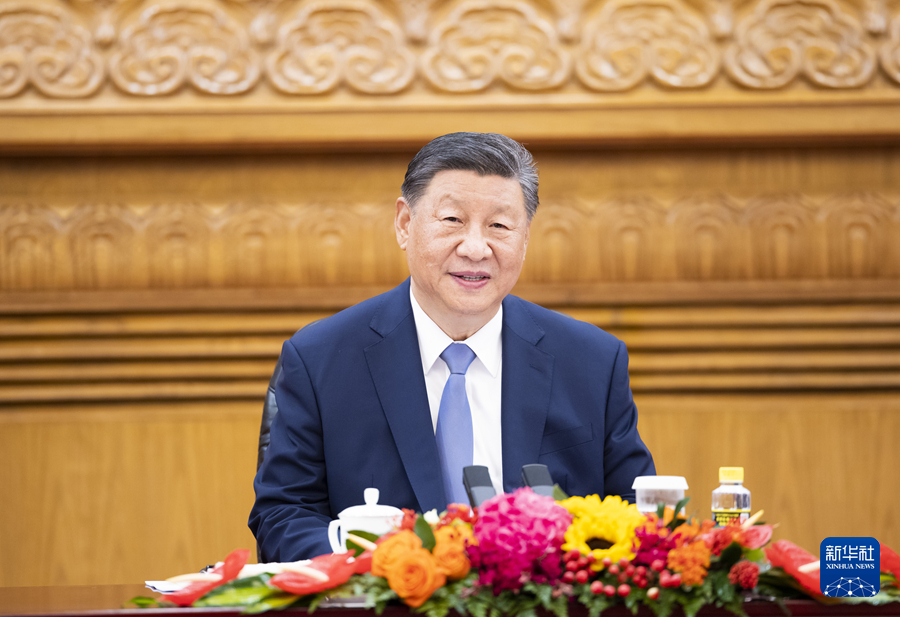  習近平會見出席全國人大加入各國議會聯盟40周年紀念活動暨發展中國家議員研討班外方議會領導人