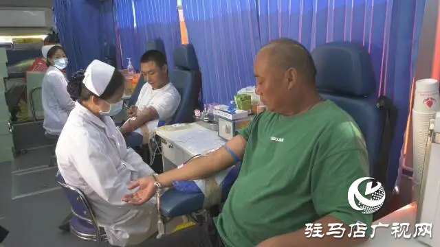 上蔡縣蔡溝鎮開展無償獻血活動