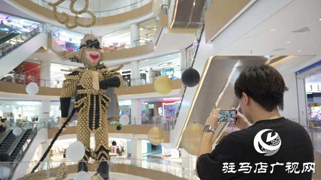駐馬店：商場創新營銷 12米“黑神話悟空”氣膜引流量