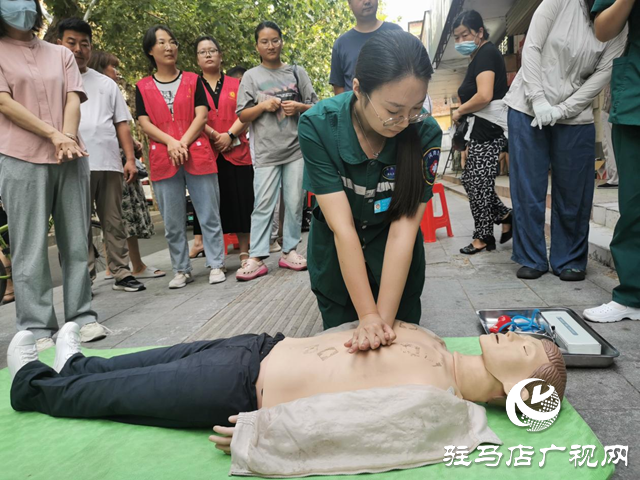 驛城區：普及應急救護知識 提高自救互救能力