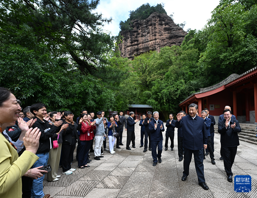 習近平在甘肅考察時強調 深化改革勇于創新苦干實干富民興隴 奮力譜寫中國式現代化甘肅篇章