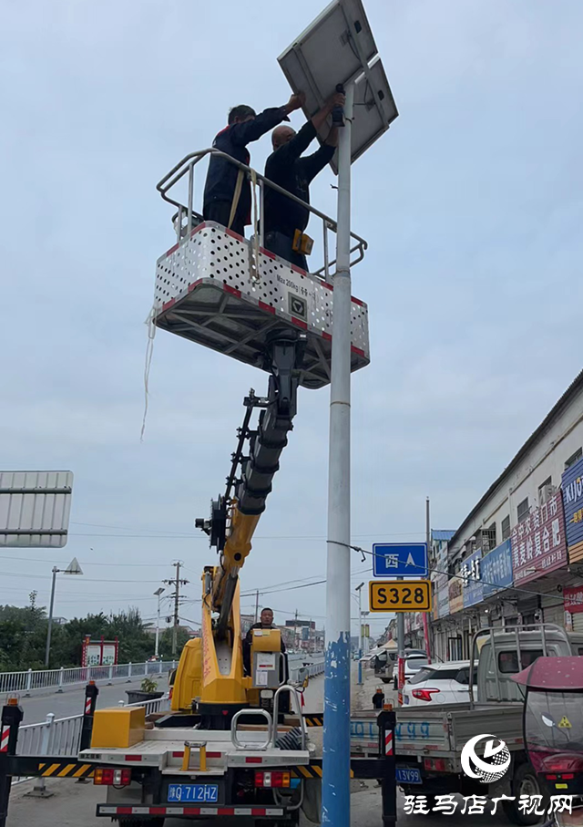 上蔡縣黃埠鎮：小路燈照亮大民生