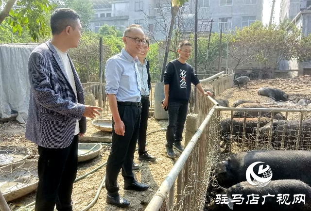 河南牧業經濟學院調研組到新蔡縣調研