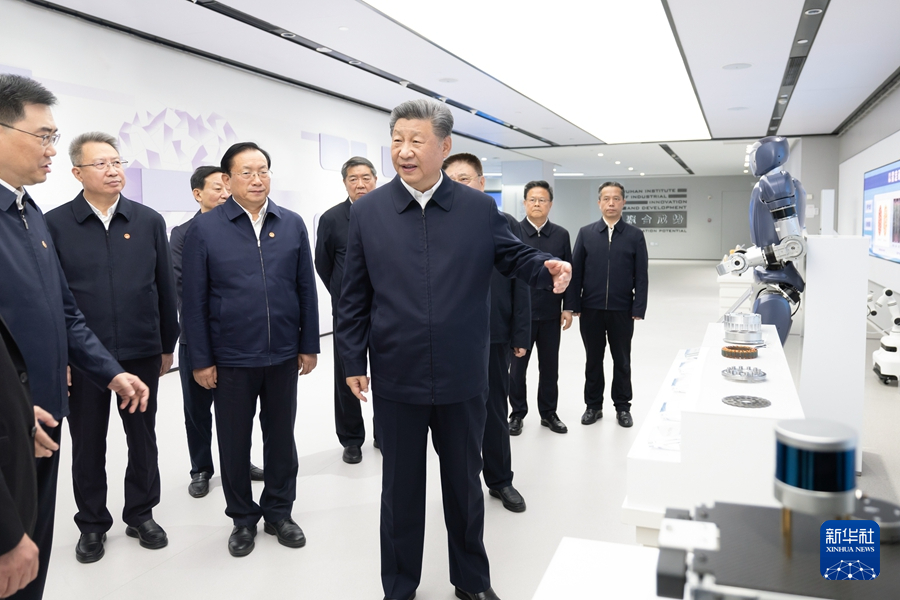 習近平在湖北考察時強調 鼓足干勁奮發進取 久久為功善作善成 奮力譜寫中國式現代化湖北篇章