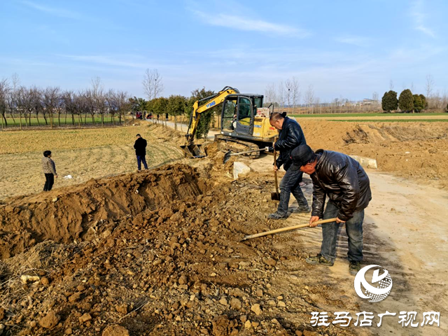 確山縣石滾河鎮：溝渠整治惠民生 改善排水解民憂
