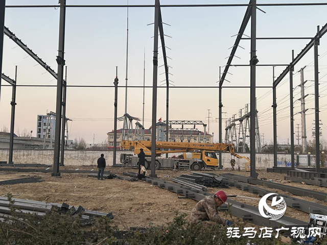 聚力沖刺“開門紅”！確山縣開發區項目建設如火如荼