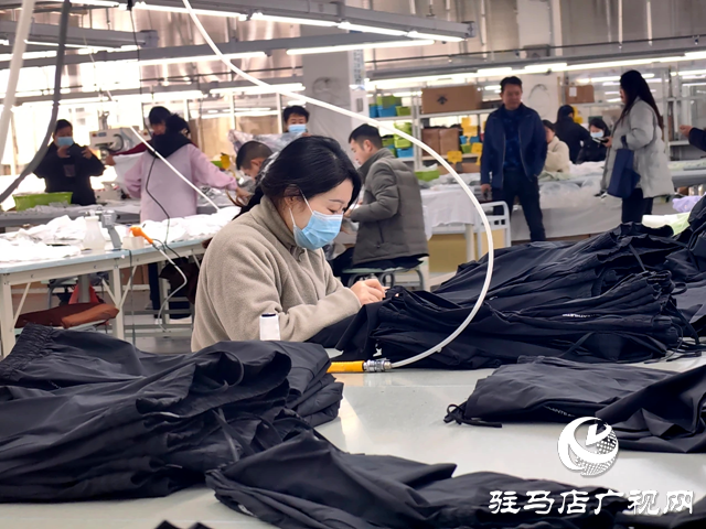 新蔡縣：紡織服裝產業邁出高端新步伐