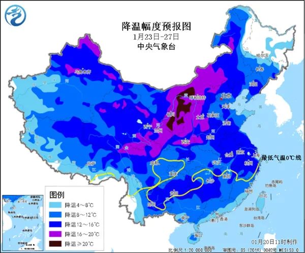 節前大寒潮將至！雨雪降溫來襲，春運返鄉需警惕