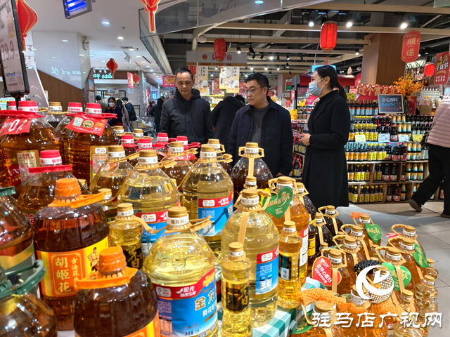 新蔡縣開展春節前重要民生商品保供穩價市場巡查工作