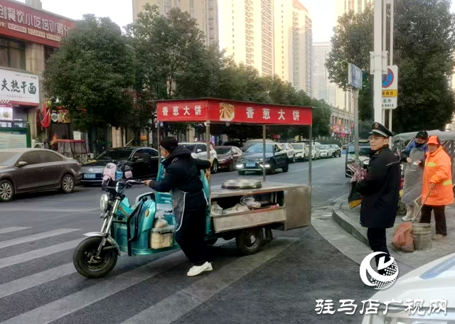 駐馬店市城鄉一體化示范區城管局：春節漸近年味濃 規范秩序迎新春
