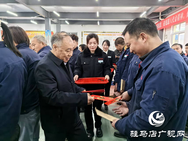 張銀良春節前夕慰問殘疾職工