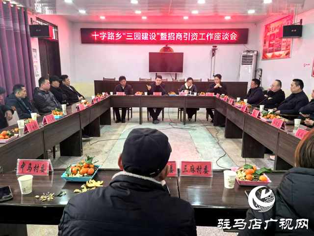 平輿縣十字路鄉：召開招商引資工作座談會 敘鄉情共謀發展新未來